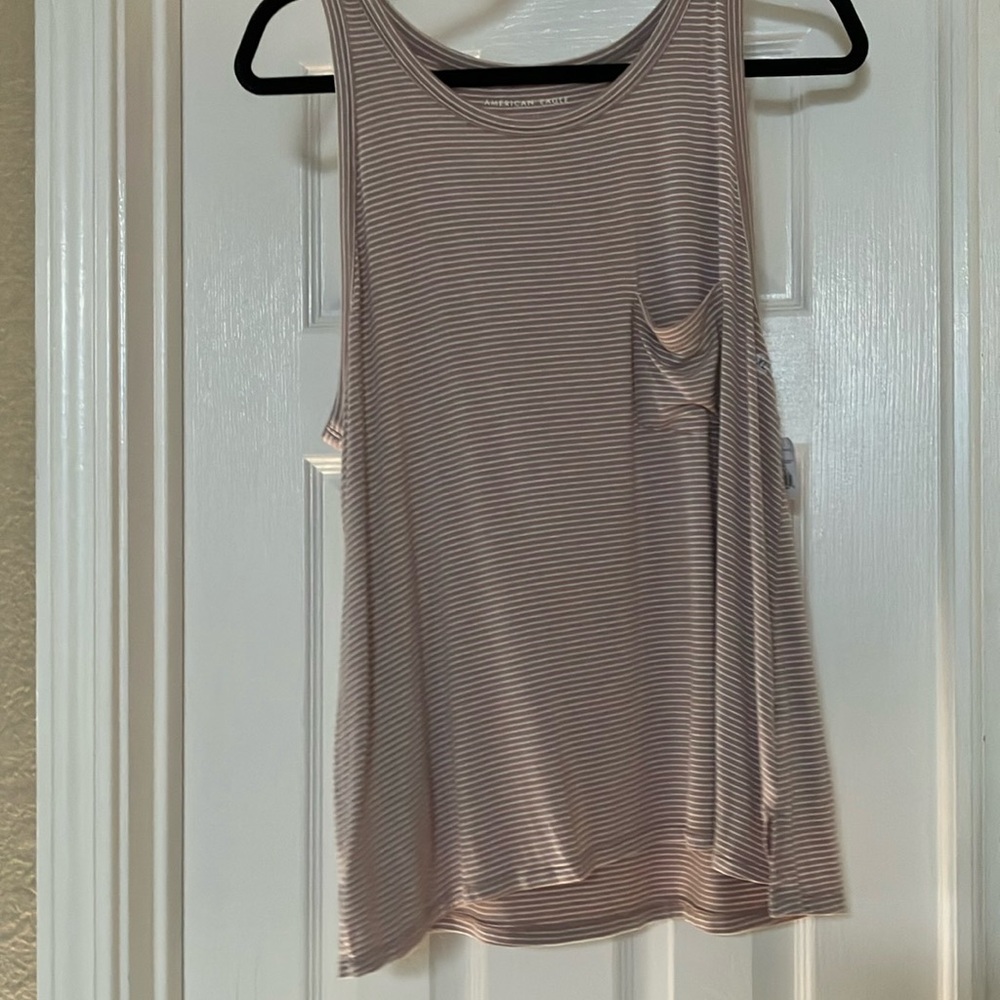 Madewell Brown Sleeveless Relaxed Tank Top